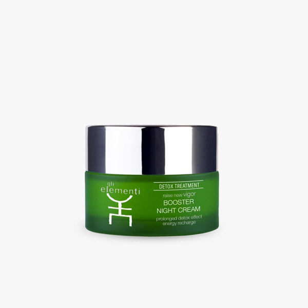 Gli Elementi Booster Night Cream 50ml – Detoxifying anti-fatigue night cream for all skin types