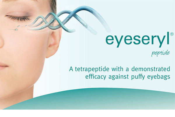 Eyeseryl peptide reduces under-eye puffiness and dark circles for smoother, brighter skin