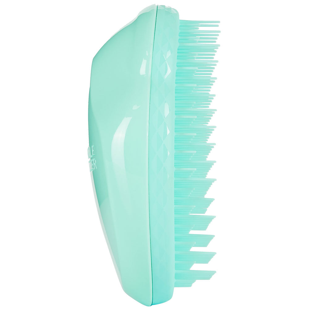 Tangle Teezer The Original Mini Aqua for effortless detangling and glossy hair.