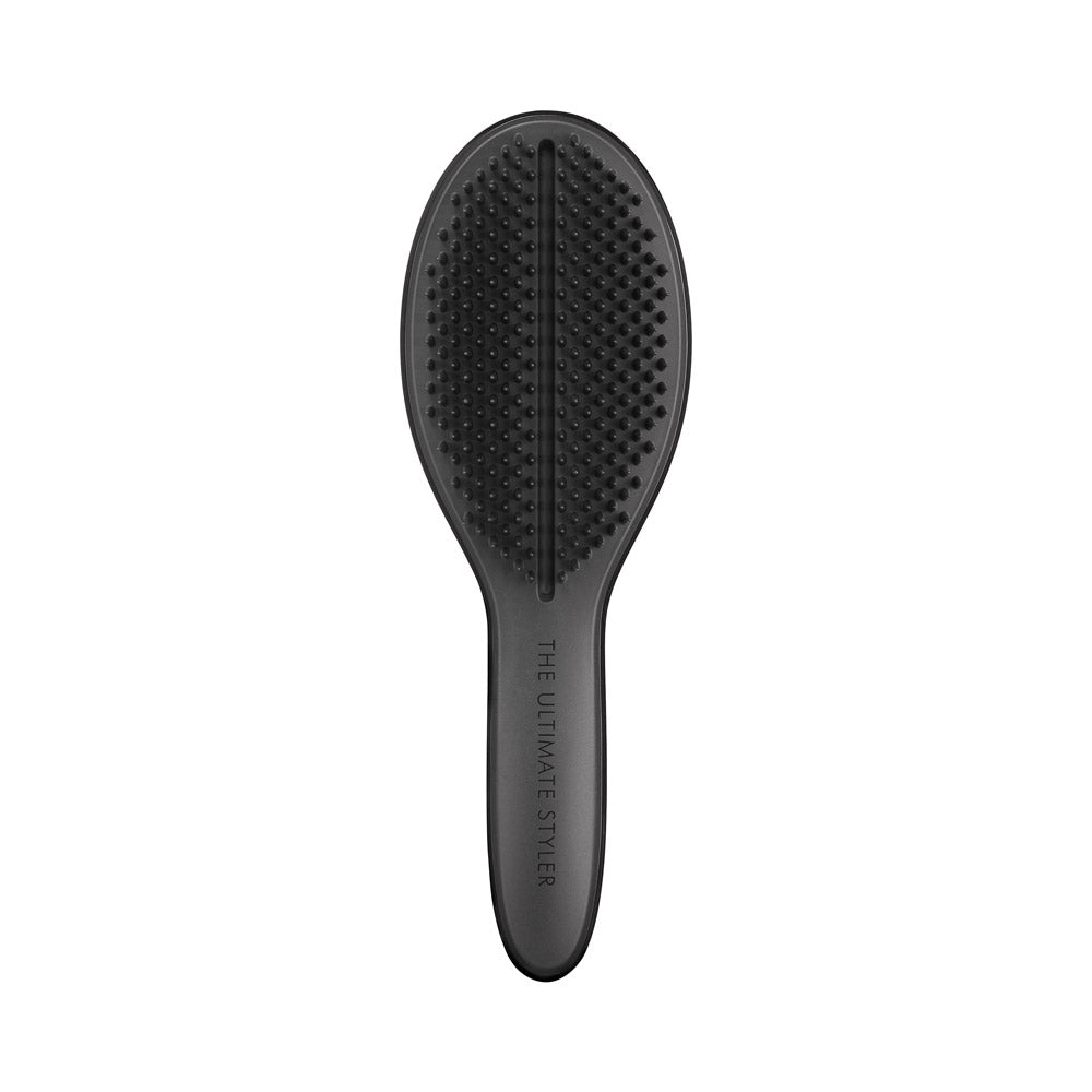 Tangle Teezer The Ultimate Styler - Black - Grey: Tangle Teezer Ultimate Styler hairbrush in black and grey, ideal for sleek, precise styling.