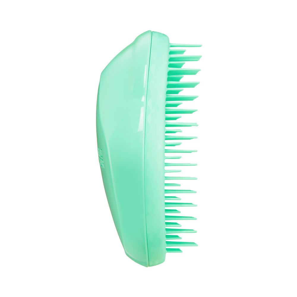 Tangle Teezer The Original Mini Paradise Green, smoothing flyaways and frizz with ease.