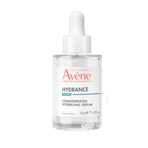 Avene Hydrance Boost Serum 30ml – hydrating water-gel with hyaluronic acid & niacinamide for 48h moisture.