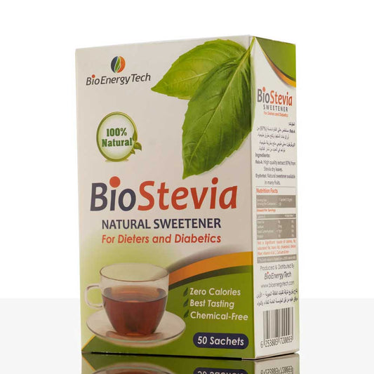 BioStevia | Natural Sweetener | 50 Sachets