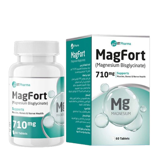 BT Pharma Magfort Magnesium 710 Mg | 60Tab