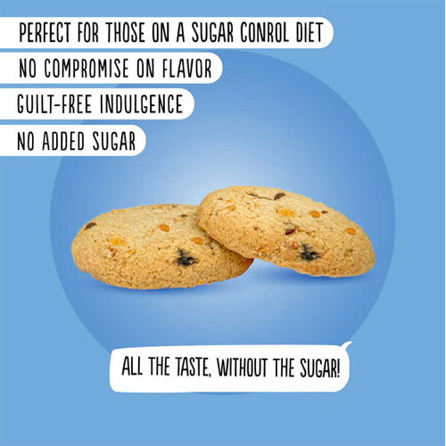 Delicious hazelnut cookies sweetened naturally, ideal for guilt-free enjoyment.