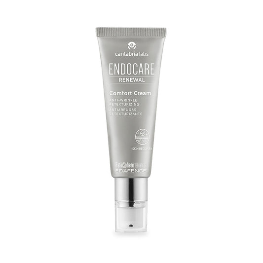 Endocare Renewal Comfort Cream in a 50ml jar, soothing and anti-aging formula for sensitive skin.