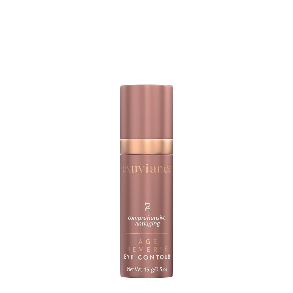 Exuviance Age Reverse Total 360 Eye Contour in a cream texture for firming and lifting the eye area.