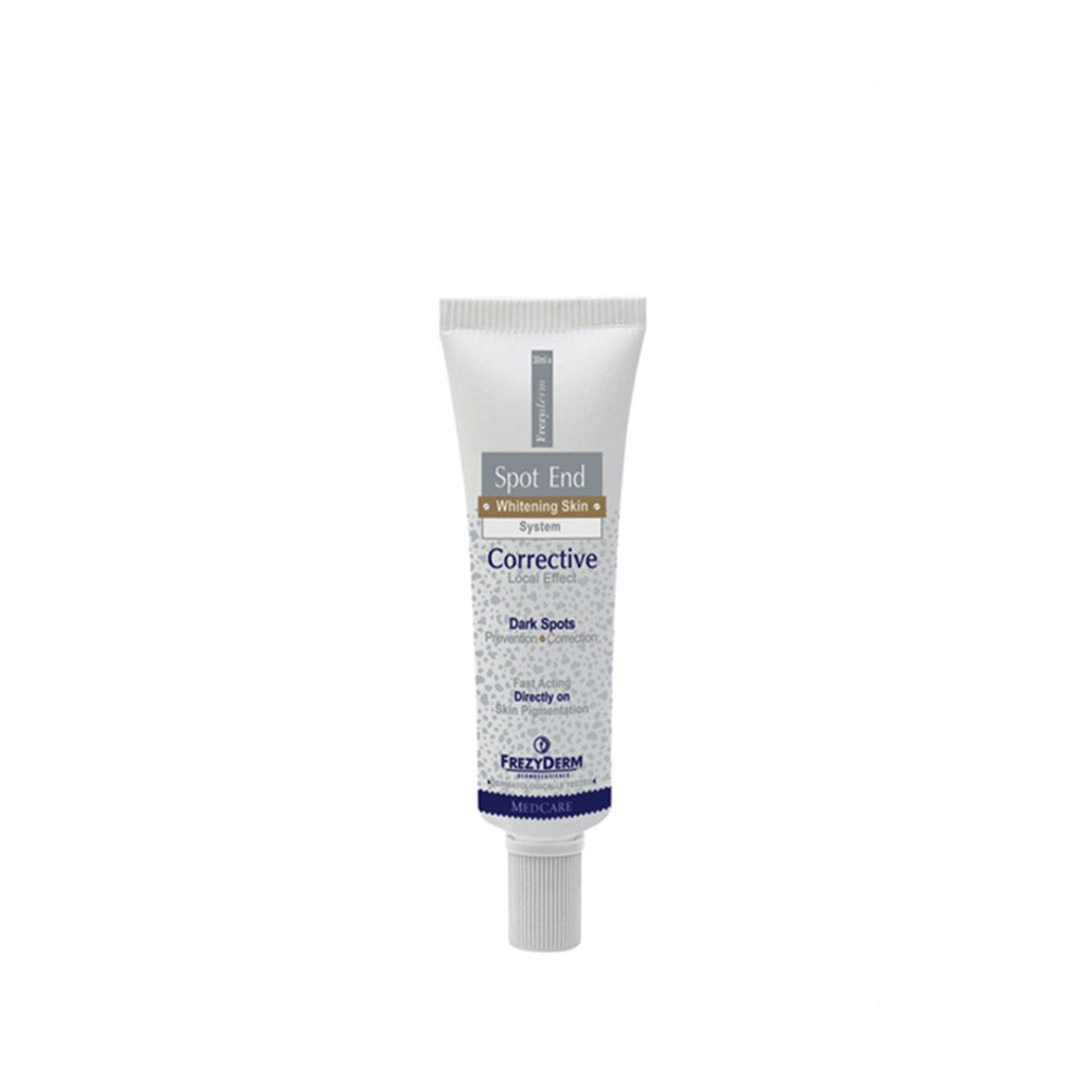 Frezyderm Spot End Corrective 30ml - Whitening cream for dark spots, hyperpigmentation, and even skin tone on face and hands.