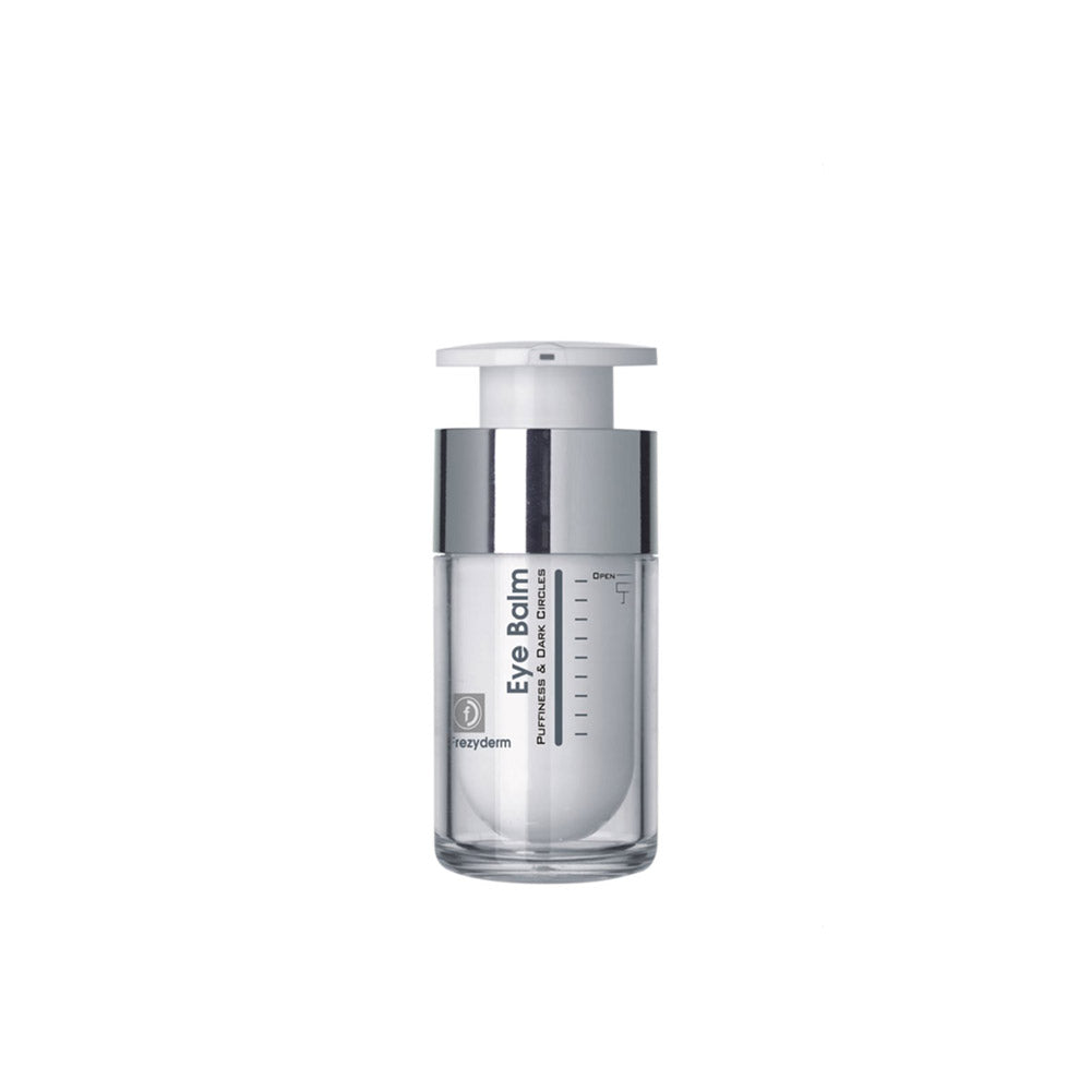 Frezyderm Eye Balm 15ml reduces dark circles, puffiness, and fine lines for a refreshed and radiant eye area.