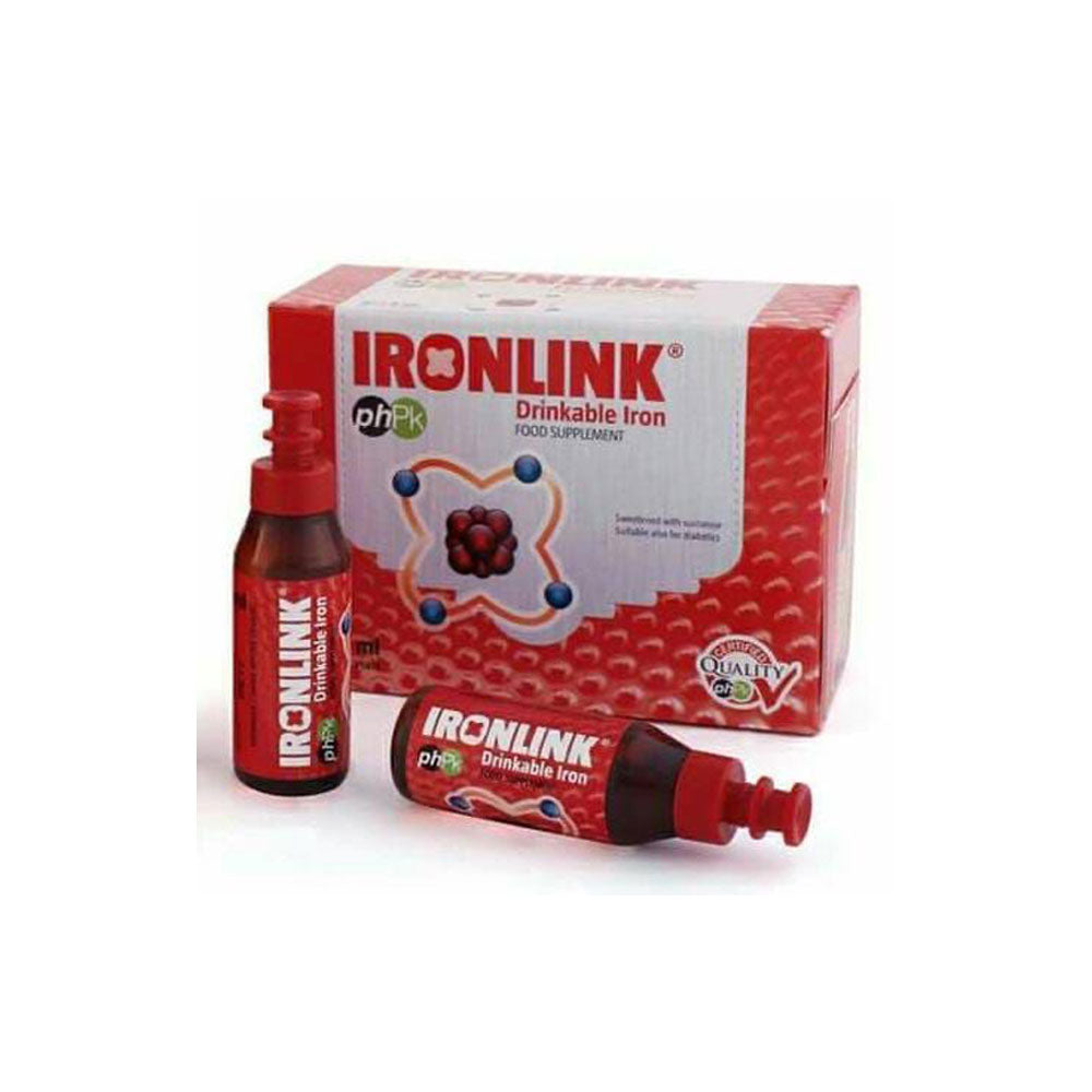 Iron Link Adult | Drinkable Iron | 10*8ml Vials – Vitadeal