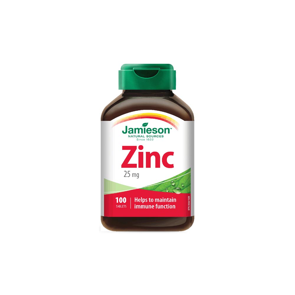 Jamieson  Zinc 25 mg | 100 Tablets