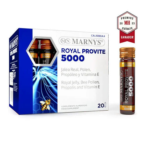 Royal Provite 5000 – premium energy supplement with bee pollen, propolis, and vitamin E.