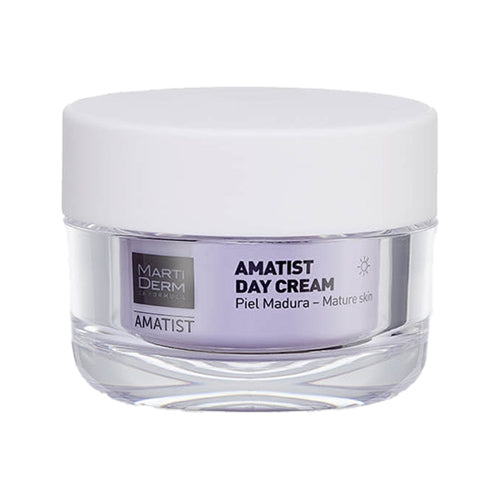MartiDerm Amatist Day Cream 50ml – anti-aging moisturizer for mature skin, cream texture close-up