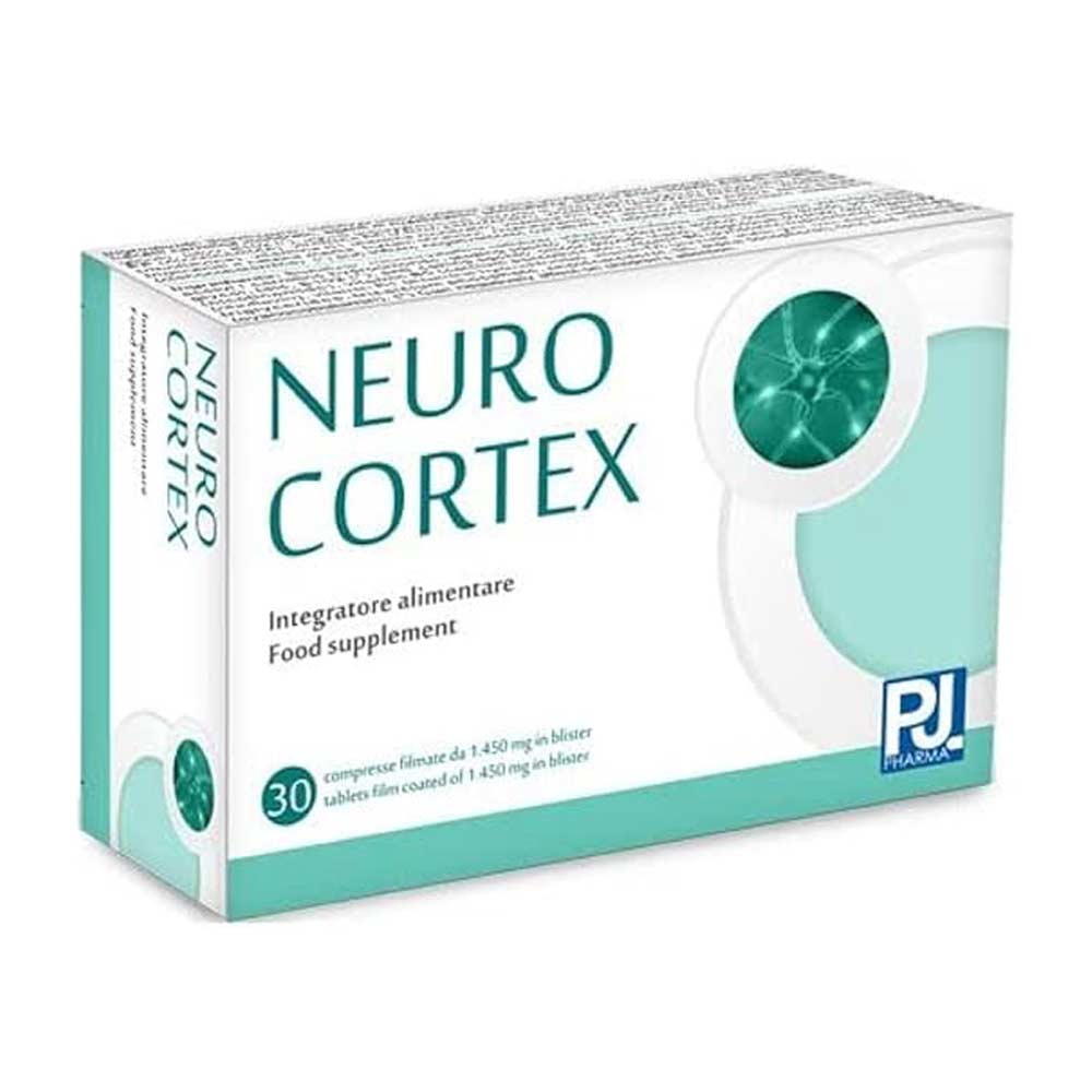 Neurocortex Nervous System Supplement with B-Vitamins, Alpha Lipoic Acid, and Vitamin D3, 30 tablets for daily support.