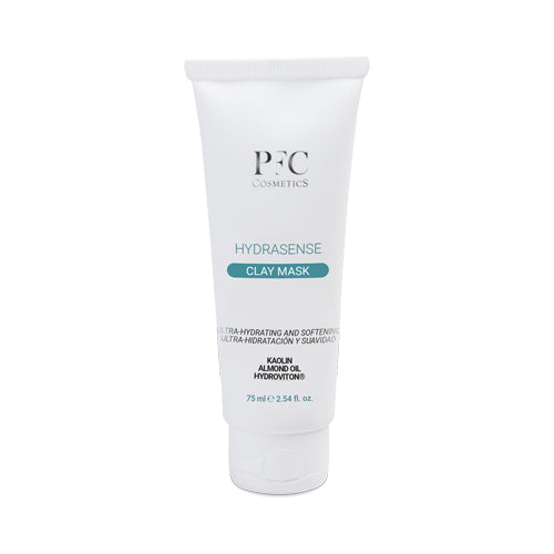 PFC Cosmetics Hydrasense Clay Mask 75ml with Kaolin and Almond Oil for hydrated, purified skin