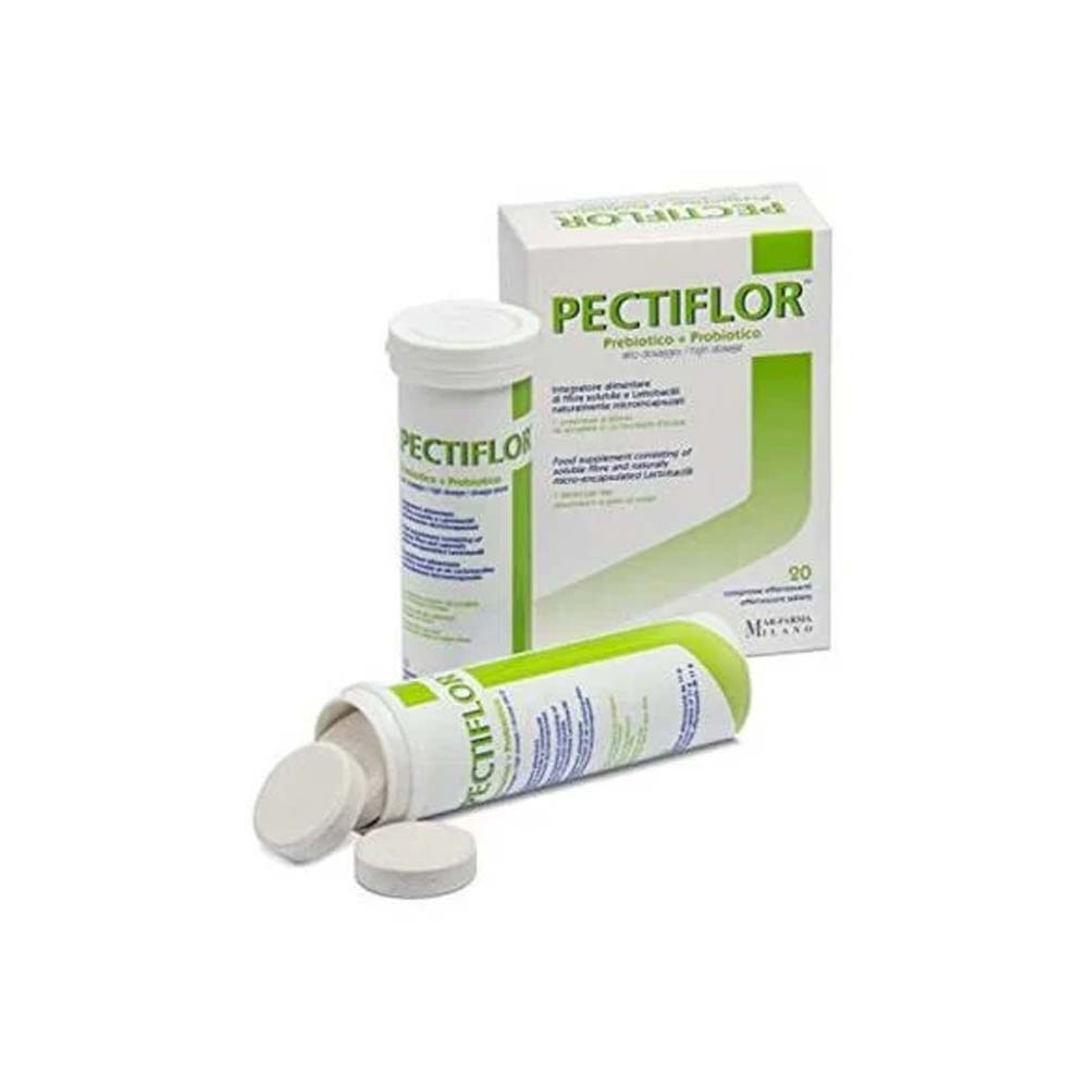 Pectiflor probiotic + pprebiotic 20 tablets. 2 tubes