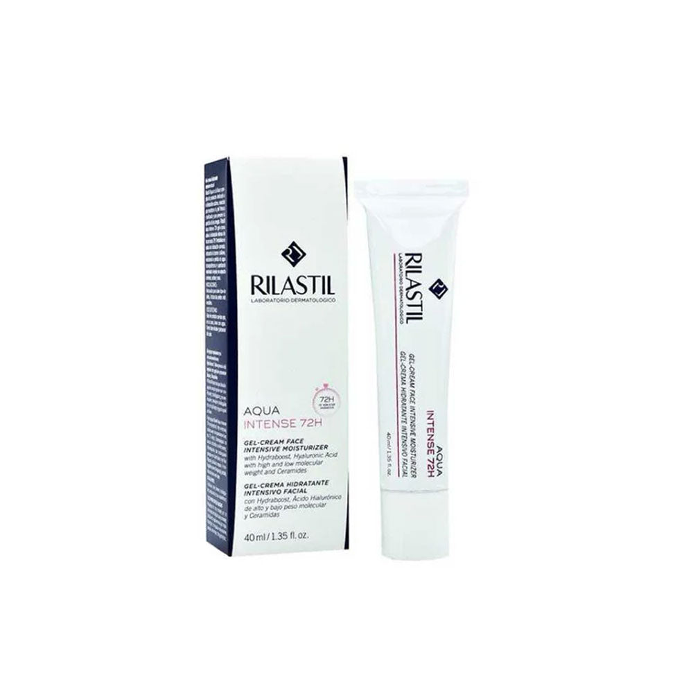 Rilastil Aqua Intense 72H gel cream 40 m tube.