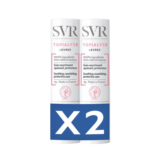 SVR Topialyse Levres Lip Balm Duo | 2 x 4 g