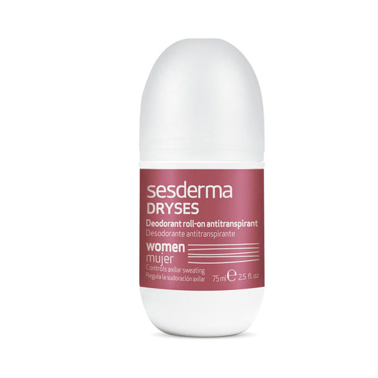 Sesderma DRYSES Deodorant for Women – 24-hour antiperspirant, controls sweat and odor, soothes skin, and offers refreshing protection.