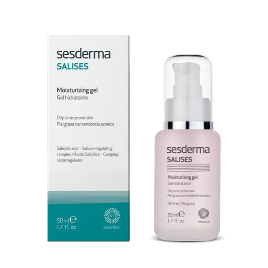 Sesderma Salises Moisturizing Gel Cream – Sebum-regulating gel, oily and combination skin, hydrates and reduces impurities.