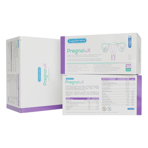 PregnaluX® 3-box offer – Premium female fertility supplement to support hormonal balance, PCOS, and reproductive health.