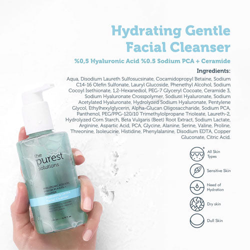 The Purest Solutions Hyaluronic Acid Hydrating Cleanser Gel 200ml