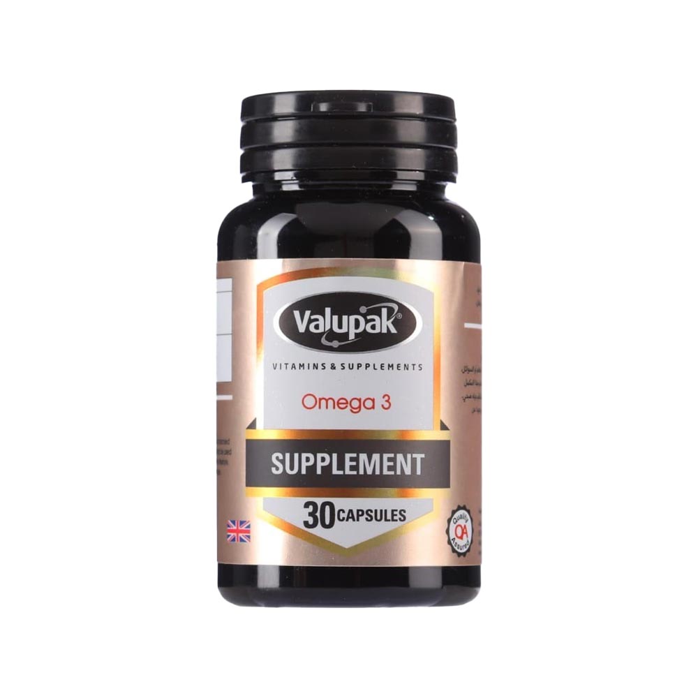 Valupak Omega 3 | Fish Oil | 30 Capsule