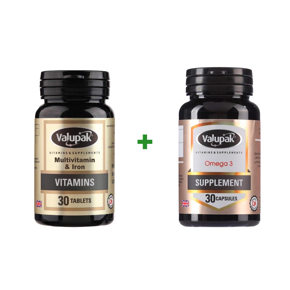 Valupak Multivitamin & Iron + Omega 3 Offer