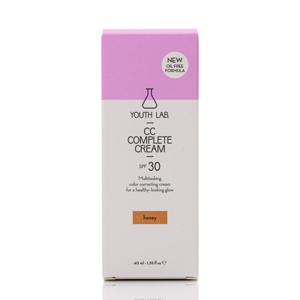 Youth Lab CC Complete Cream SPF30 | Tinted Moisturizer – Honey/Vanilla, 40ml