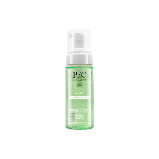 PFC Cosmetic balance cleansing foam for combination and oily skin 150 ml pump bottle.