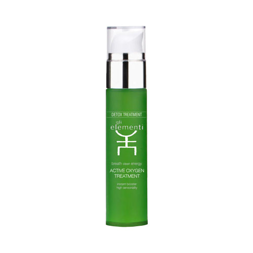 Gli Elementi Active Oxygen Treatment 50ml – detoxifying hydro-gel mousse for all skin types