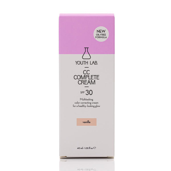 Youth Lab CC Complete Cream SPF30 | Tinted Moisturizer – Honey/Vanilla, 40ml