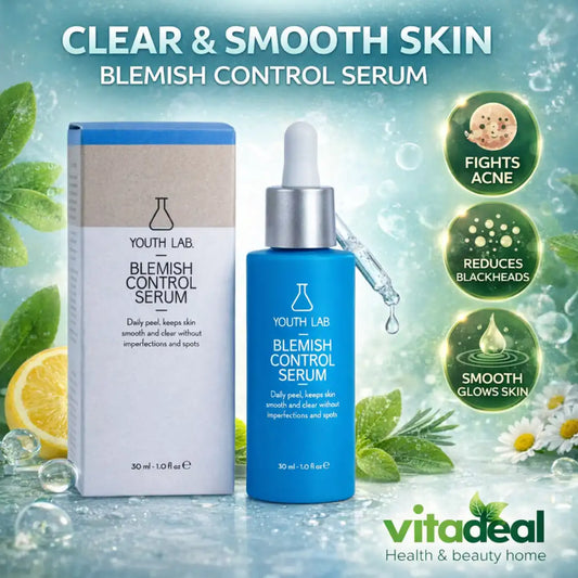 Youth Lab Blemish Control Serum 30 ml acne treatment serum reduces blackheads smooth clear skin