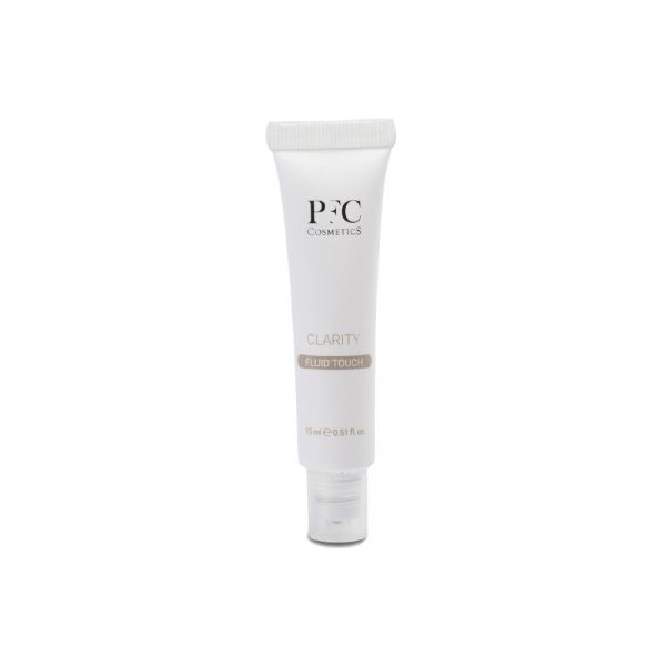 PFC cosmetics clarity fluid touch for skin whitening and hyperpigmentation