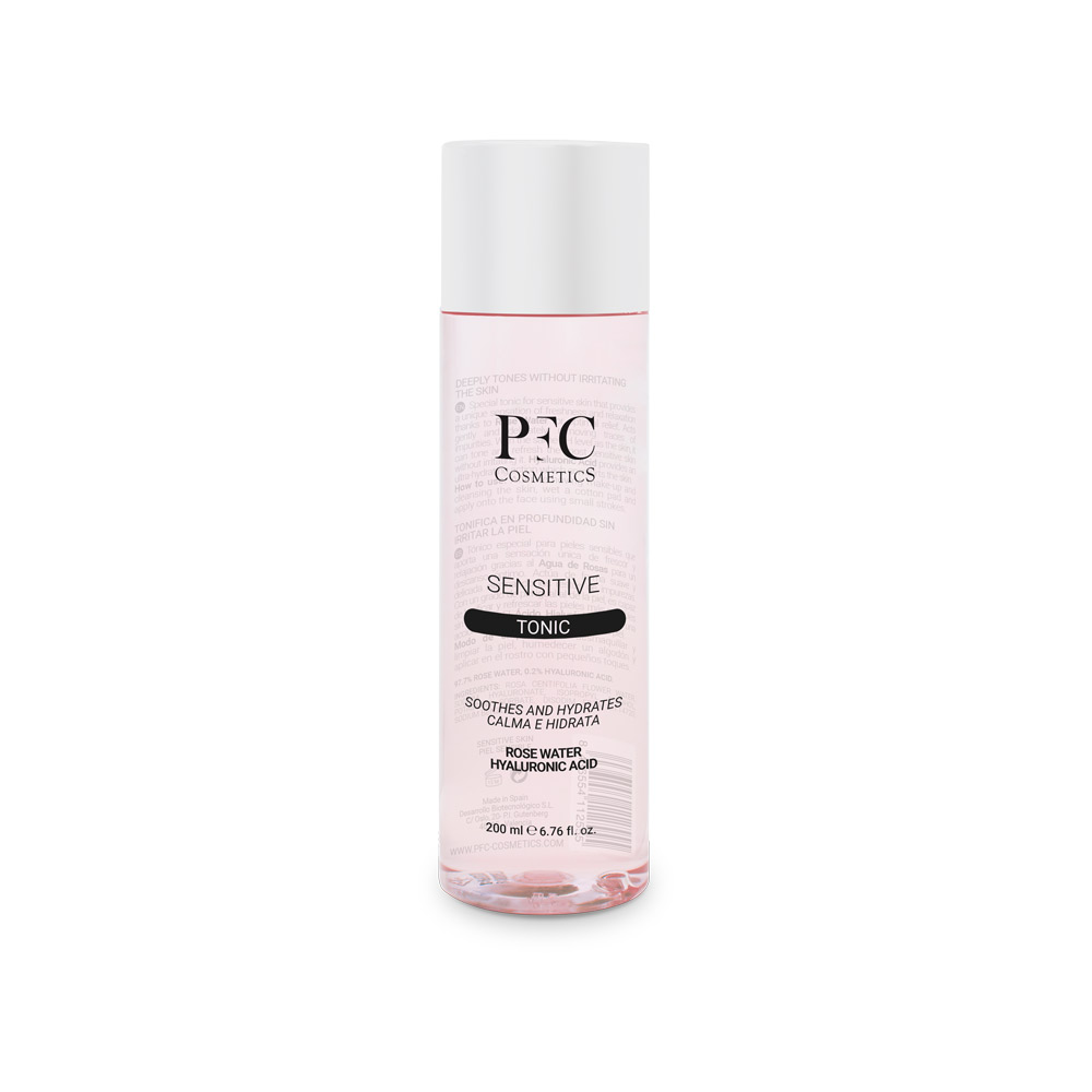 PFC Cosmetics Sensitive tonic with rose water 200 ml