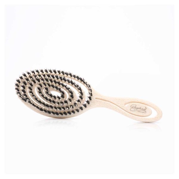 Mixed Bristle Brush By Raghad Organics for baby hair