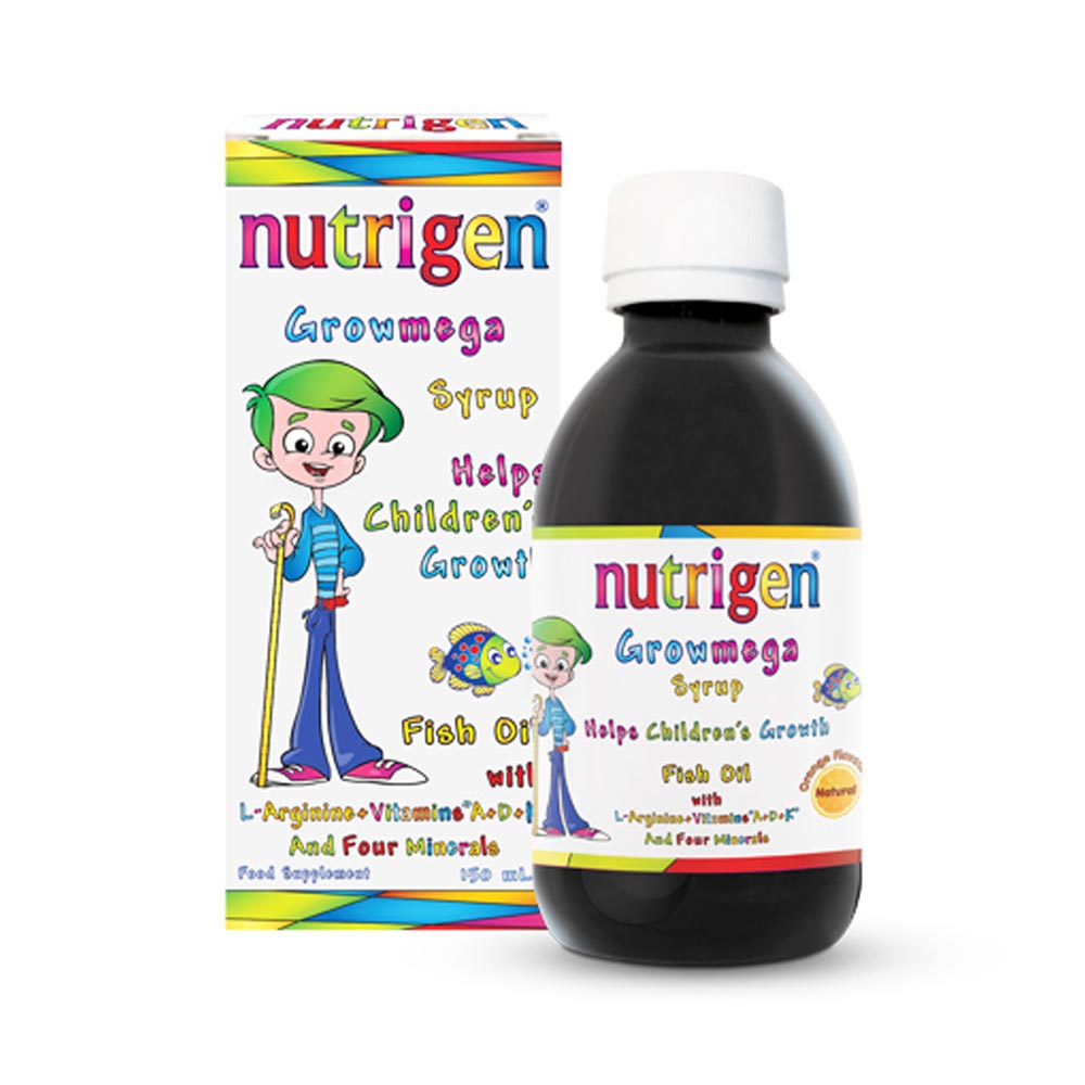 Nutrigen Growmega Syrup with L-Arginine for children's growth