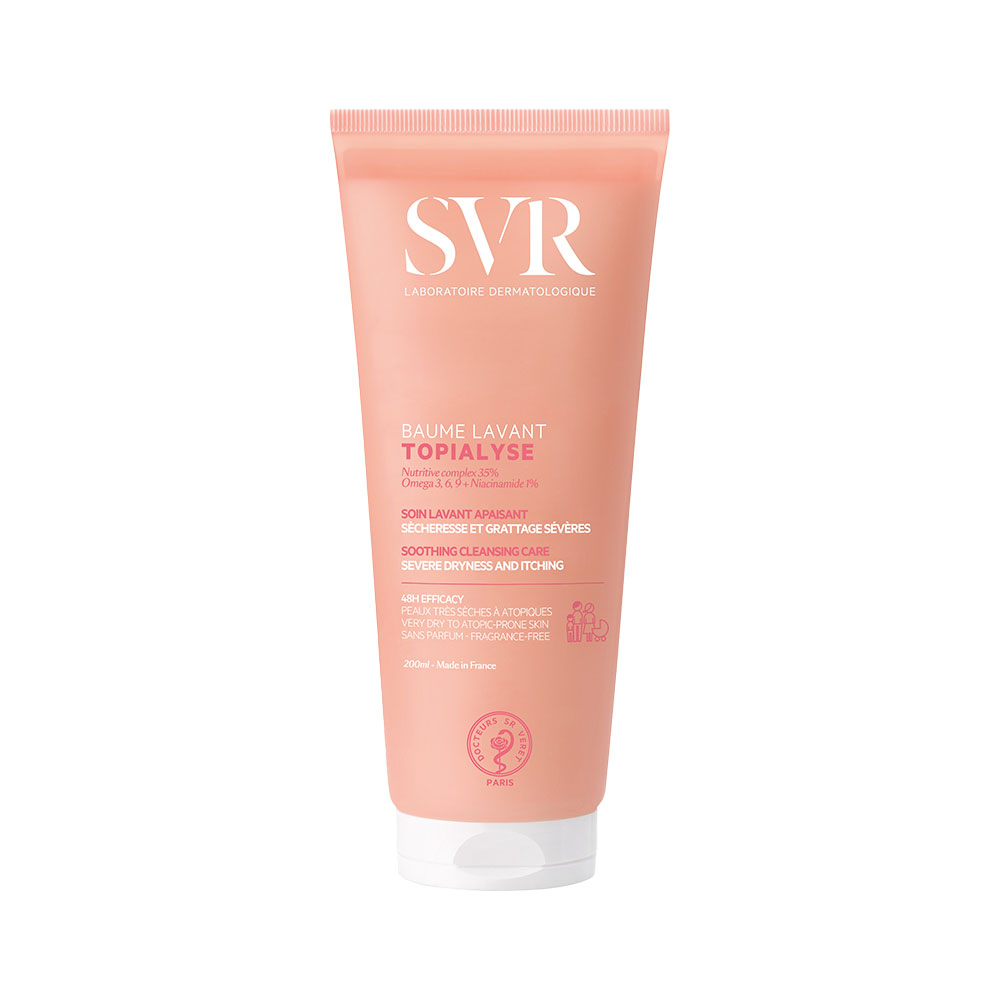 SVR Topialyse Baume Lavant Soothing Cleanser for Severe Dryness and Itching