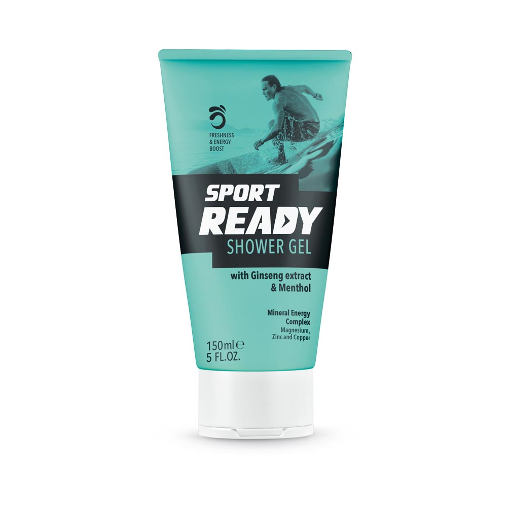 Sport Ready Shower Gel with Ginseng and Menthol