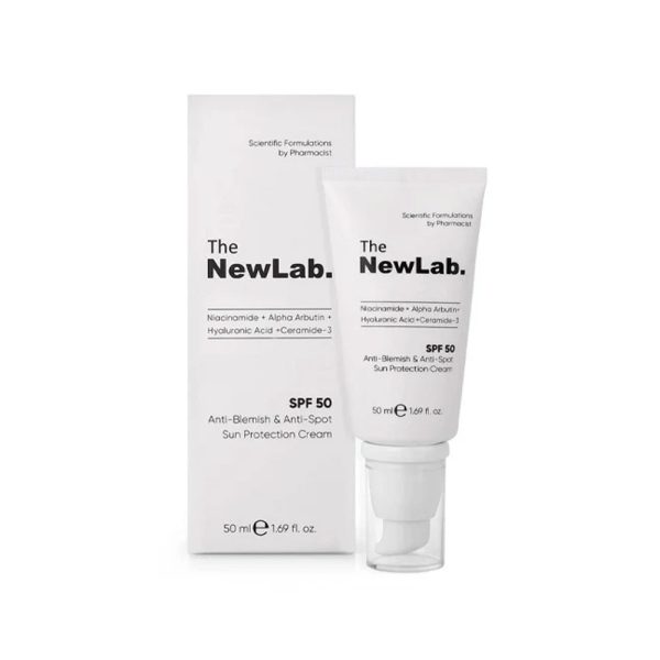 The NewLab Anti Blemish & Anti Spot Sun Protection Cream Spf 50+