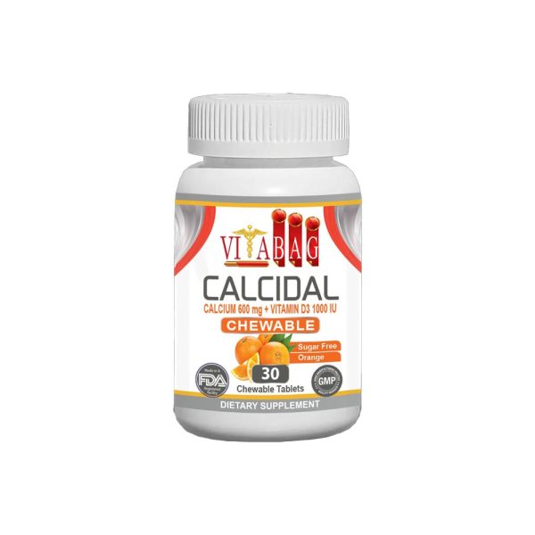 Vitabag Calcidal Chewable calcium and vitamin D3 Tablets